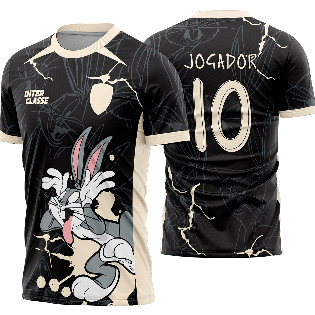 Arte Vetor Camisa Interclasse pernalonga Mod-898 1