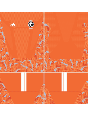 Arte Vetor Camisa Arabia Saudita Goleiro II 2026