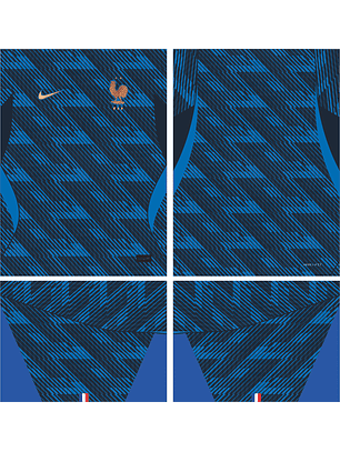 Arte Vetor Camisa França local 2026