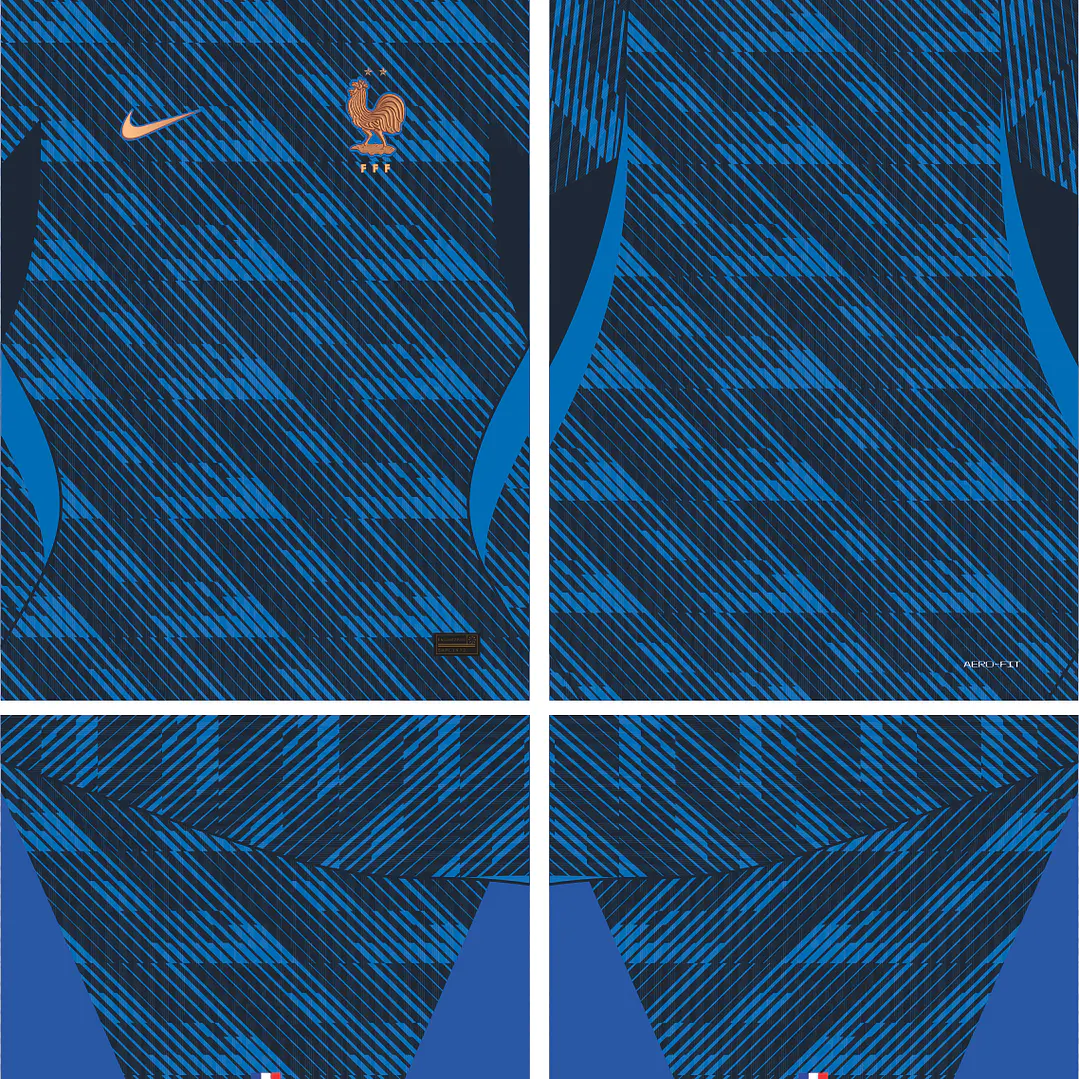 Arte Vetor Camisa França local 2026 2