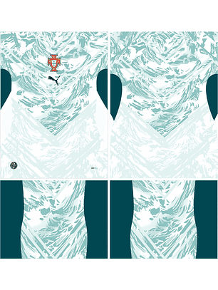 Arte vetor camisa Portugal Reserva 2026