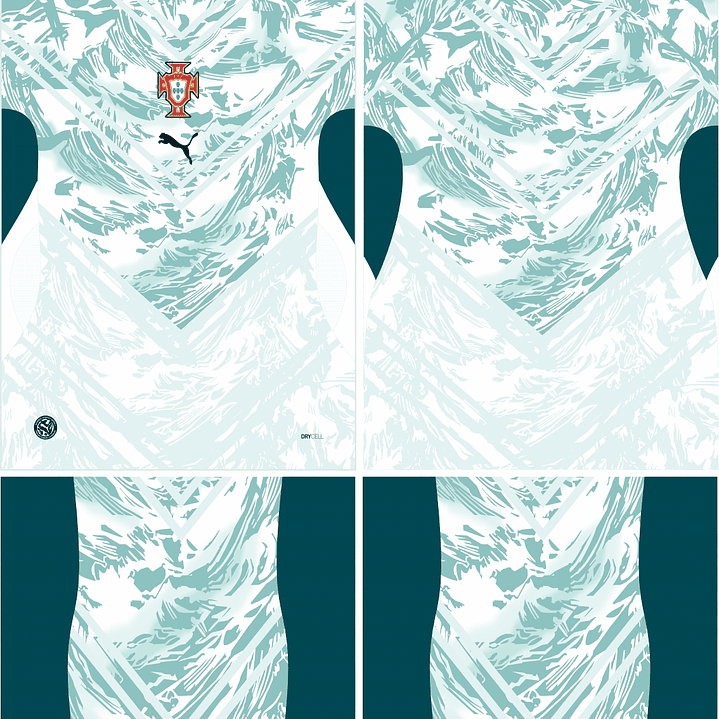 Arte vetor camisa Portugal Reserva 2026 2