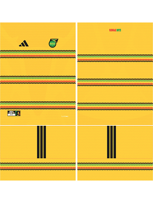 Arte vetor camisa Jamaica Local 2026