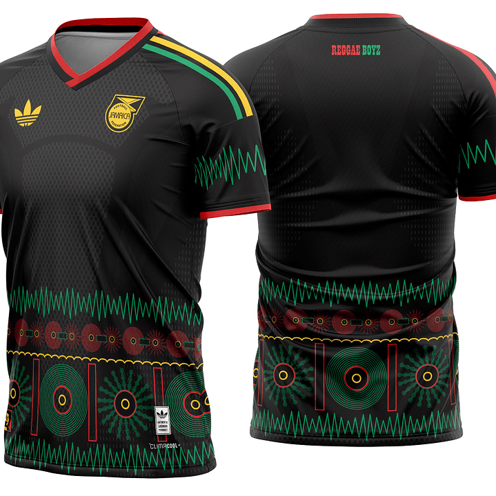 Arte Vetor Camisa Jamaica Visita 2026 1