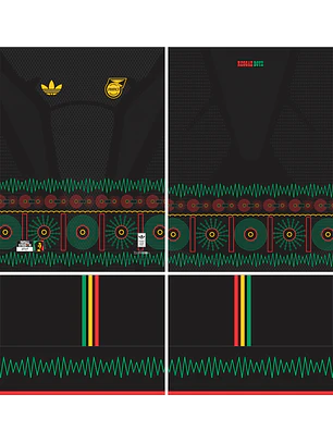 Arte Vetor Camisa Jamaica Visita 2026