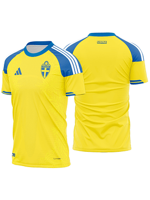 Arte vetor camisa Suecia Titular 2026