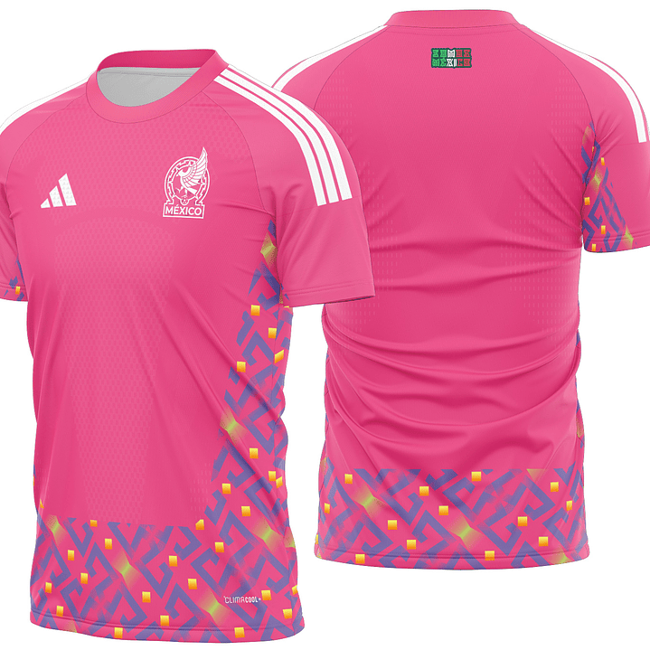 Arte Vetor Camisa Mexico Goleiro I 2026 1