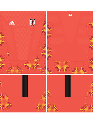 Arte Vetor Camisa Japão Goleiro I 2026