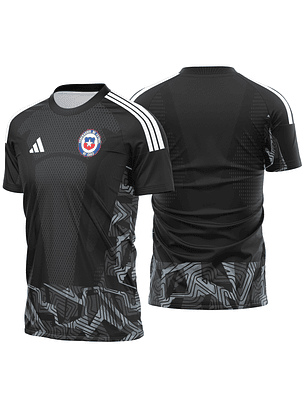 Arte Vetor Camisa Chile Goleiro I 2026