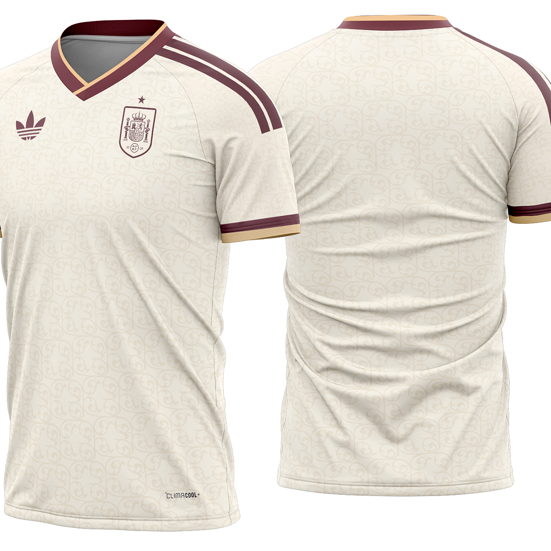 Arte Vetor Camisa Espanha Reserva 2026 1