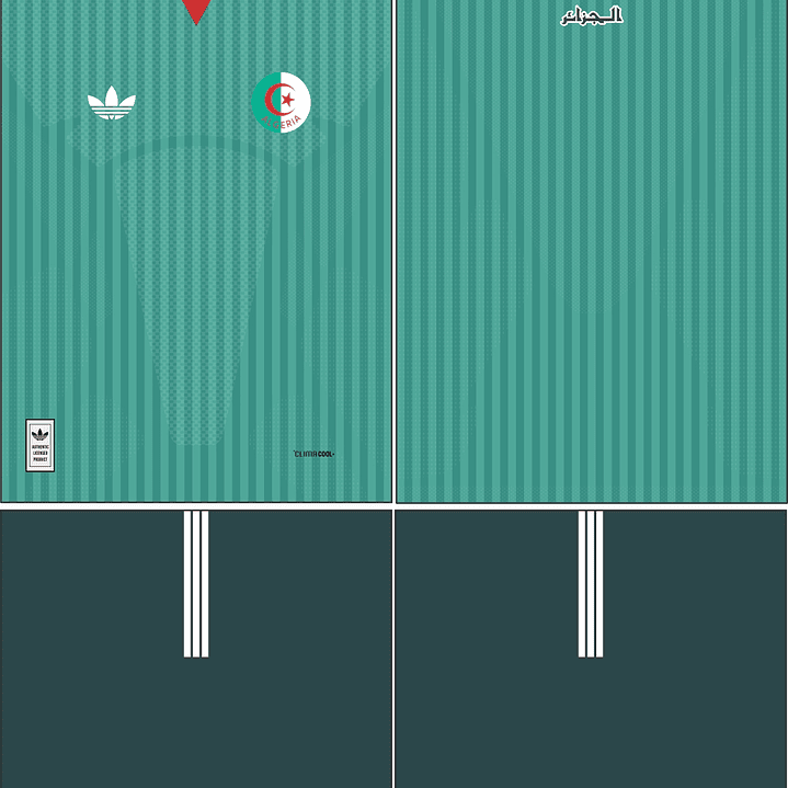 Arte Vetor Camisa Algeria visita 2026 2