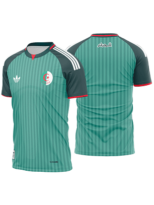 Arte Vetor Camisa Algeria visita 2026