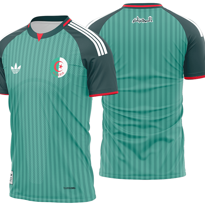 Arte Vetor Camisa Algeria visita 2026 1
