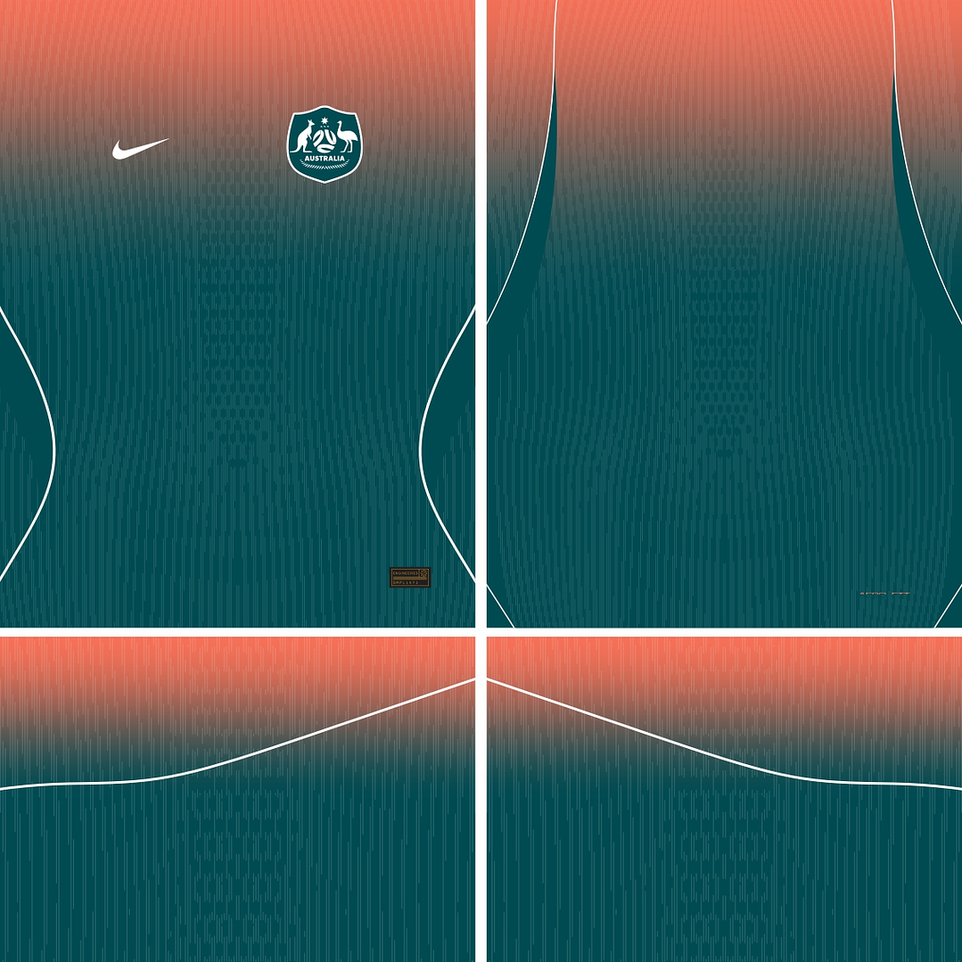 Arte Vetor Camisa Australia visita 2026 2