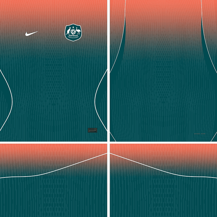 Arte Vetor Camisa Australia visita 2026 2