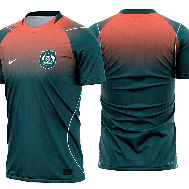 Arte Vetor Camisa Australia visita 2026 1