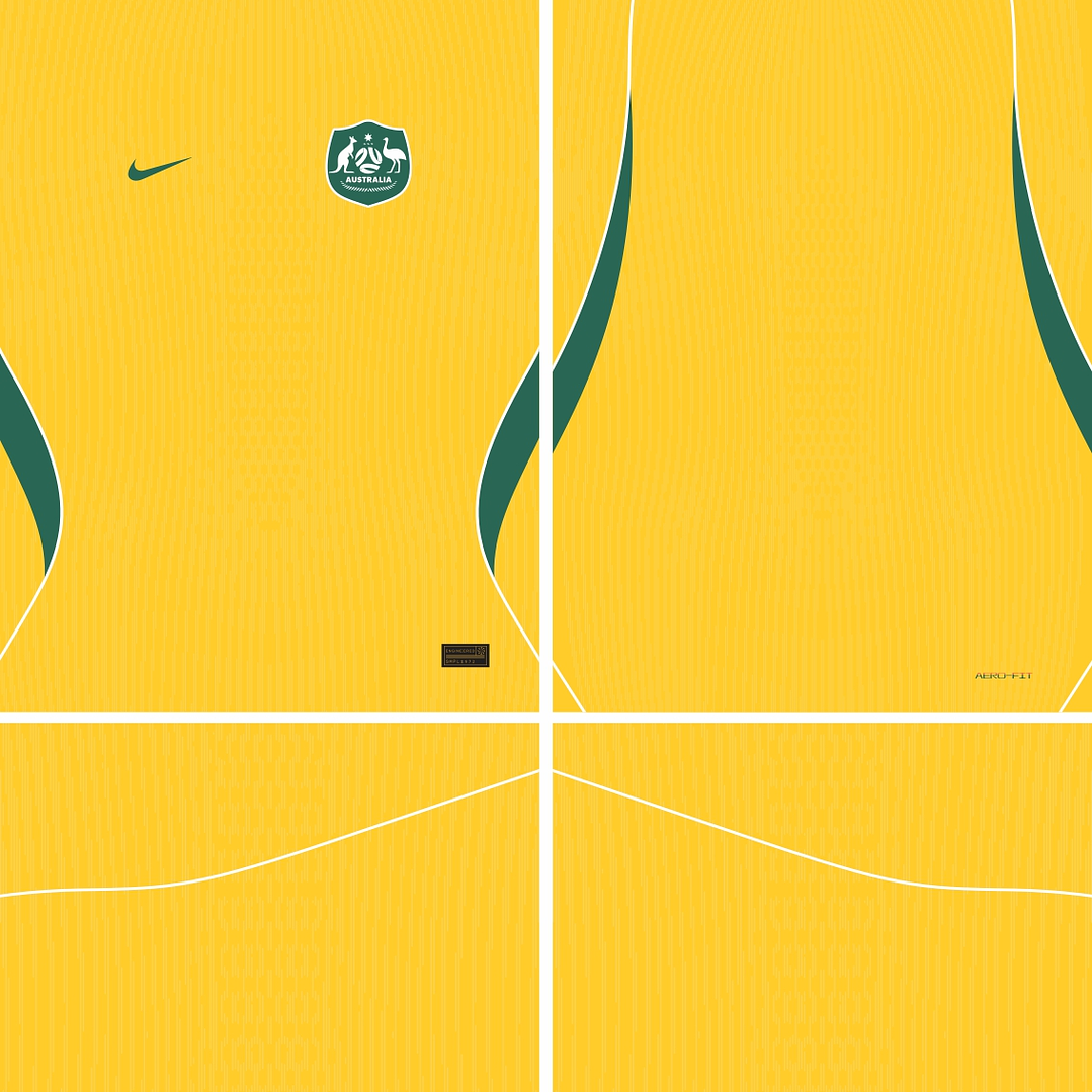 Arte vetor camisa Australia local 2026 2