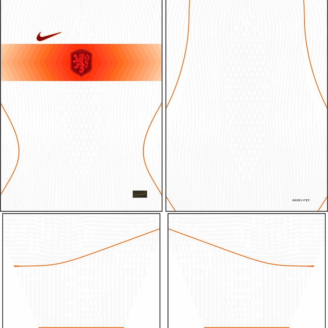 Arte Vetor Camisa Holanda visita 2026 2