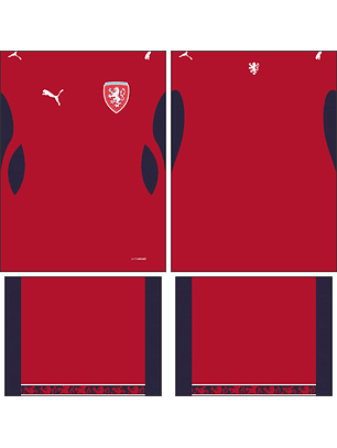 Arte Vetor Camisa Republica Checa Local 2026