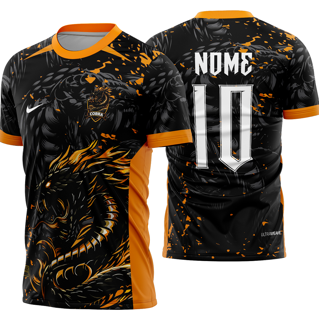 Arte Vetor Camisa Interclasse cobra Mod-899 1