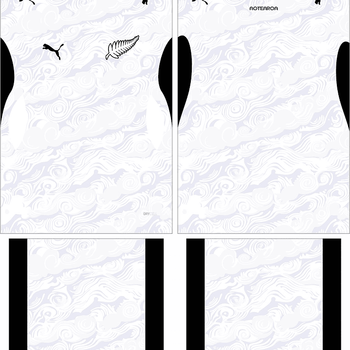 Arte Vetor Camisa Nova Zelanda Home 2026 2