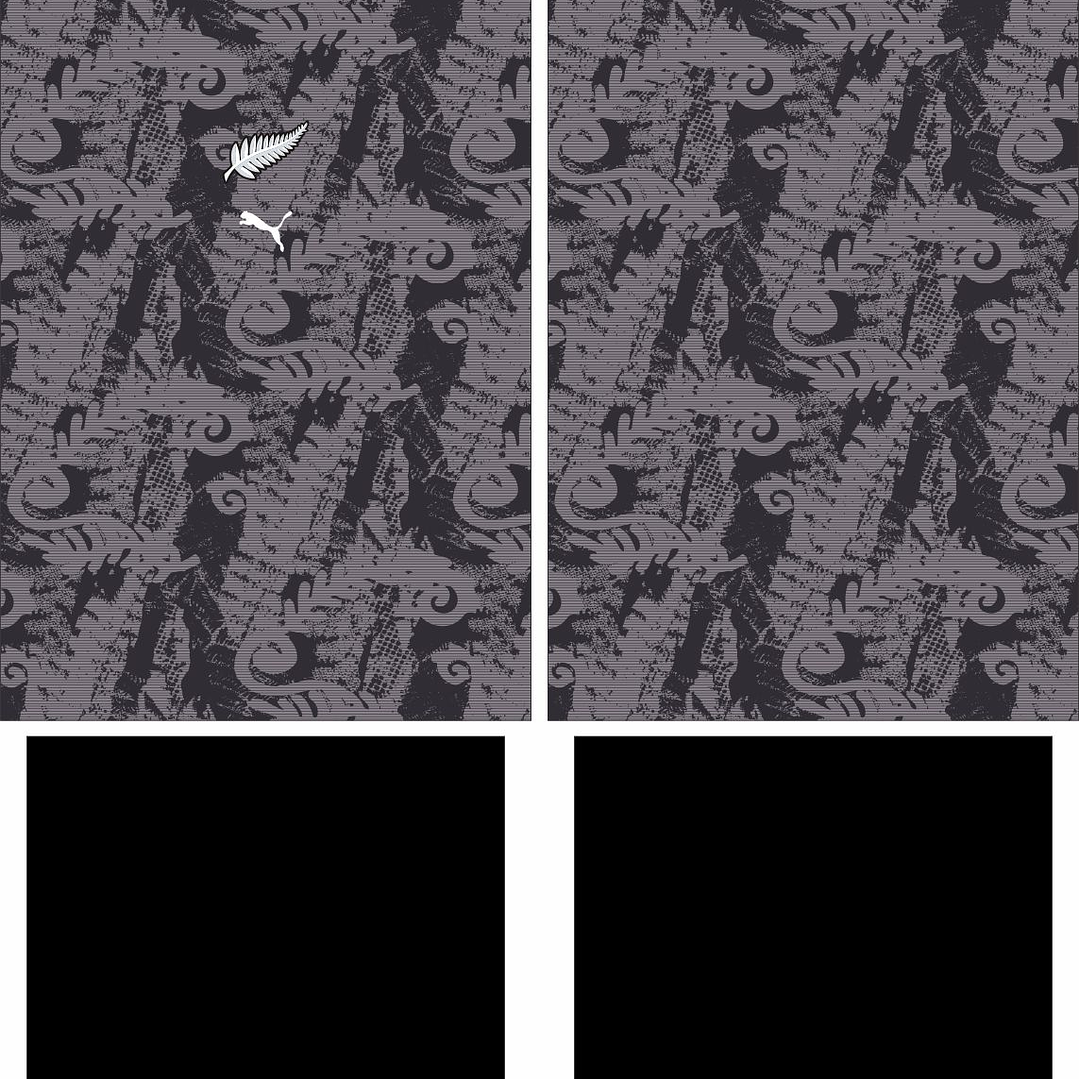 Arte Vetor Camisa Nova Zelanda Pre-jogo 2026 2