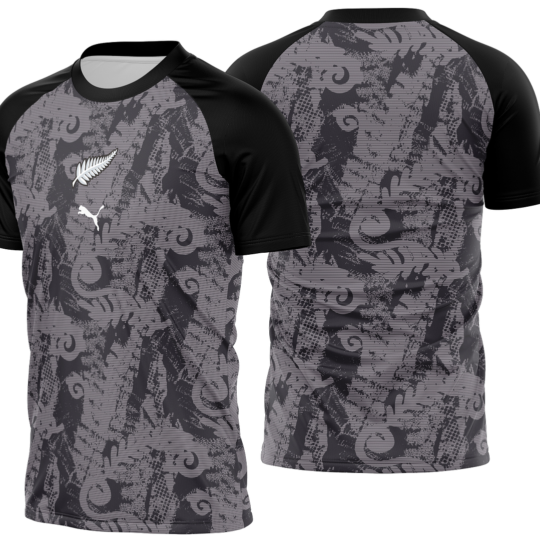 Arte Vetor Camisa Nova Zelanda Pre-jogo 2026 1