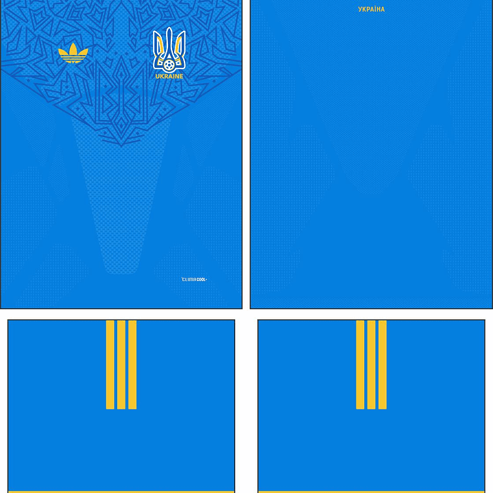 Arte Vetor Camisa Ucrania visita 2026 2