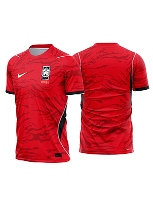Arte Vetor Camisa Coreia do Sul local 2026