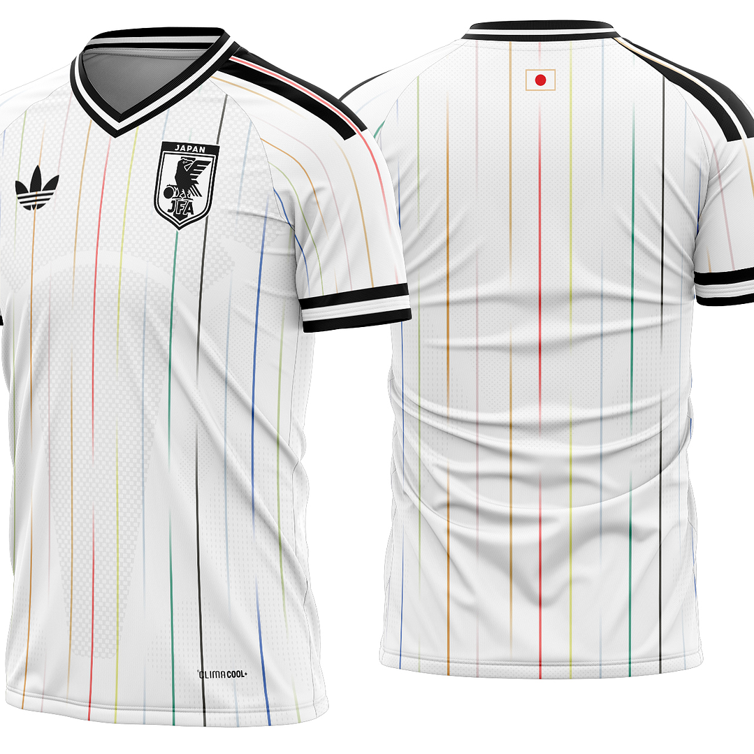 Arte Vetor Camisa Japão visita 2026 1