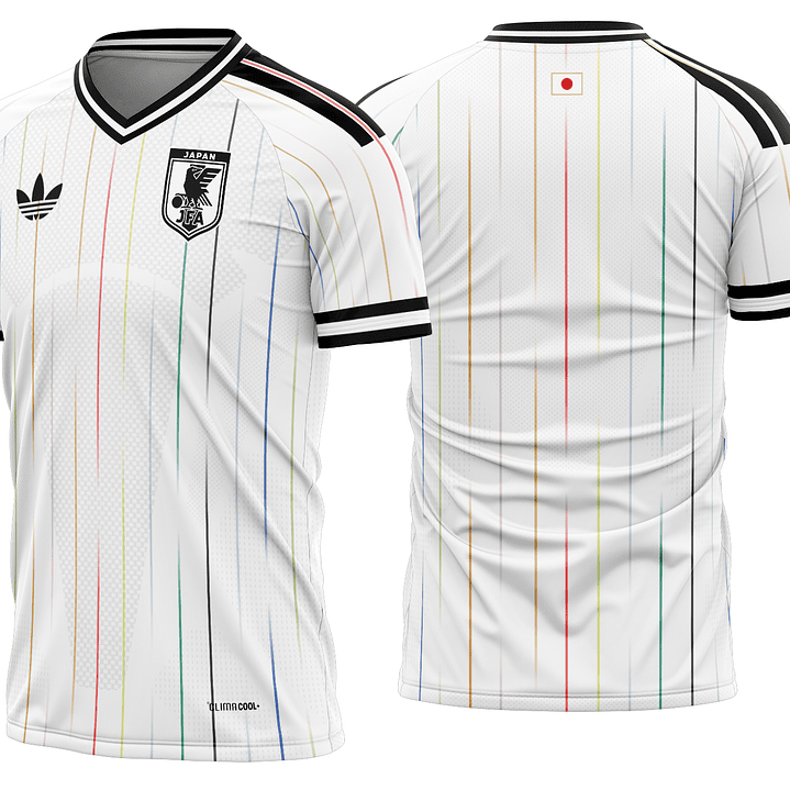 Arte Vetor Camisa Japão visita 2026 1