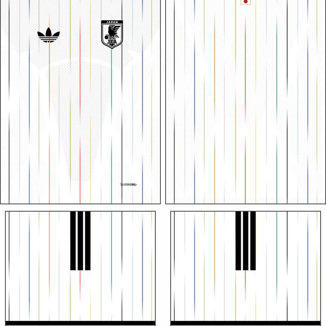 Arte Vetor Camisa Japão visita 2026 2