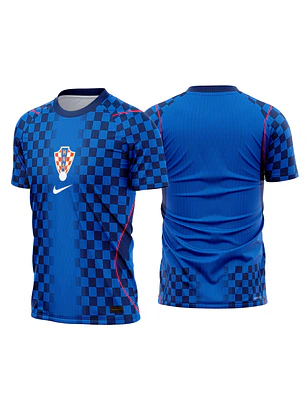 Arte Vetor Camisa Croacia visita 2026
