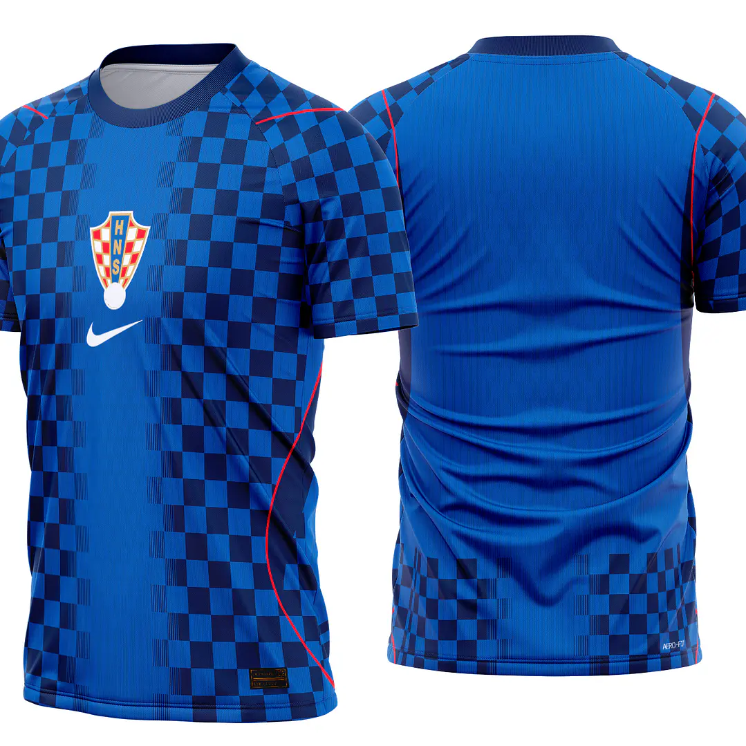 Arte Vetor Camisa Croacia visita 2026 1