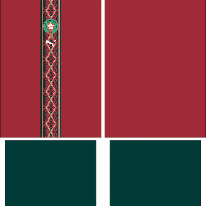 Arte Vetor Camisa Marrocos Pre-jogo 2026 2