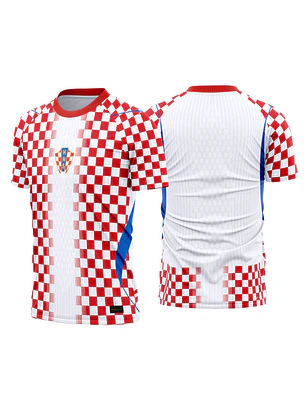 Arte Vetor Camisa Croacia titular 2026