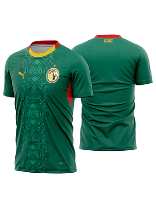 Arte Vetor Camisa Senegal visita 2026