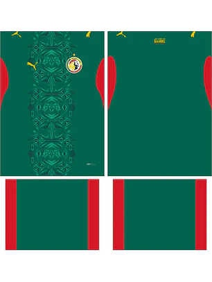 Arte Vetor Camisa Senegal visita 2026