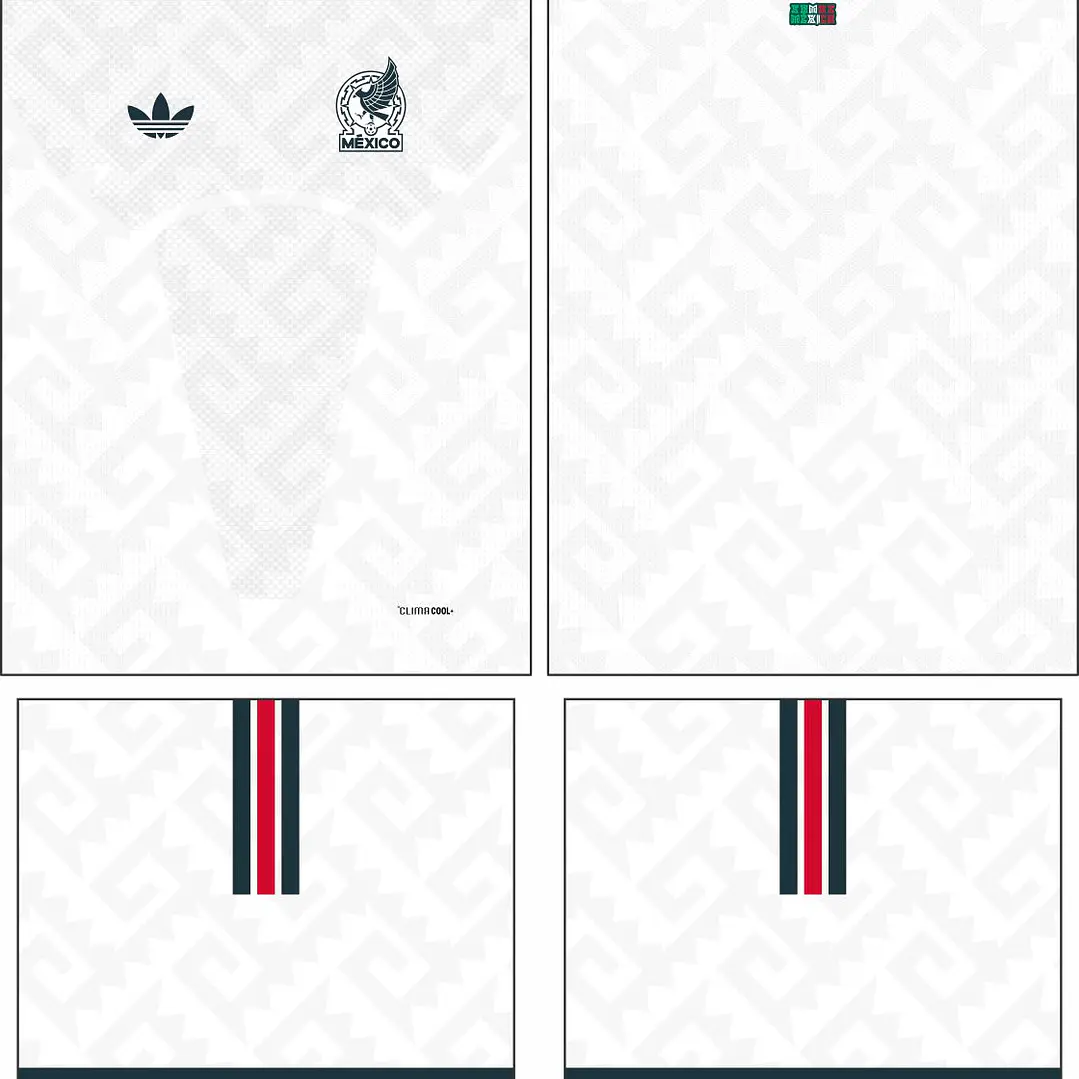 Arte Vetor Camisa Mexico visita 2026 2