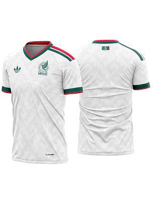 Arte Vetor Camisa Mexico visita 2026