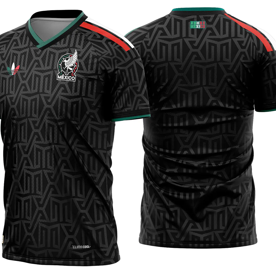 Arte Vetor Camisa Mexico Third 2026 1