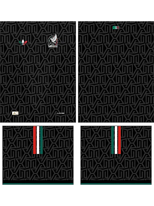 Arte Vetor Camisa Mexico Third 2026