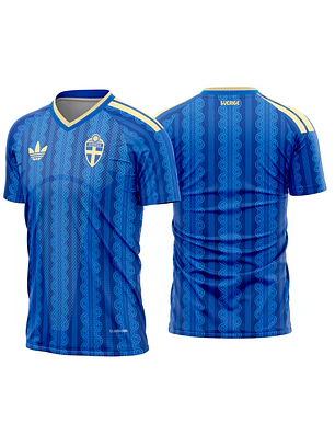 Arte Vetor Camisa Suecia visita 2026