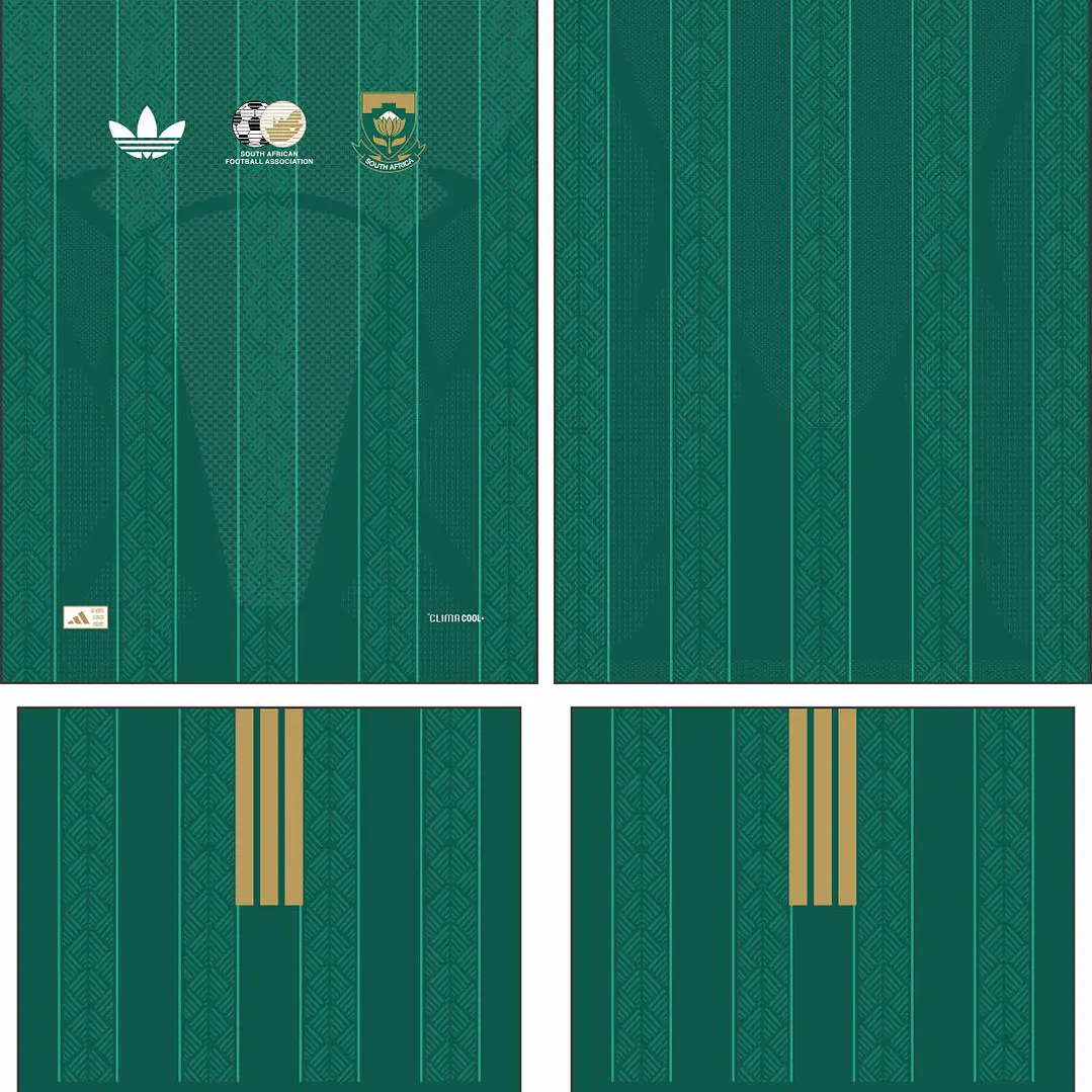 Arte Vetor Camisa Africa do sul visita 2026 2