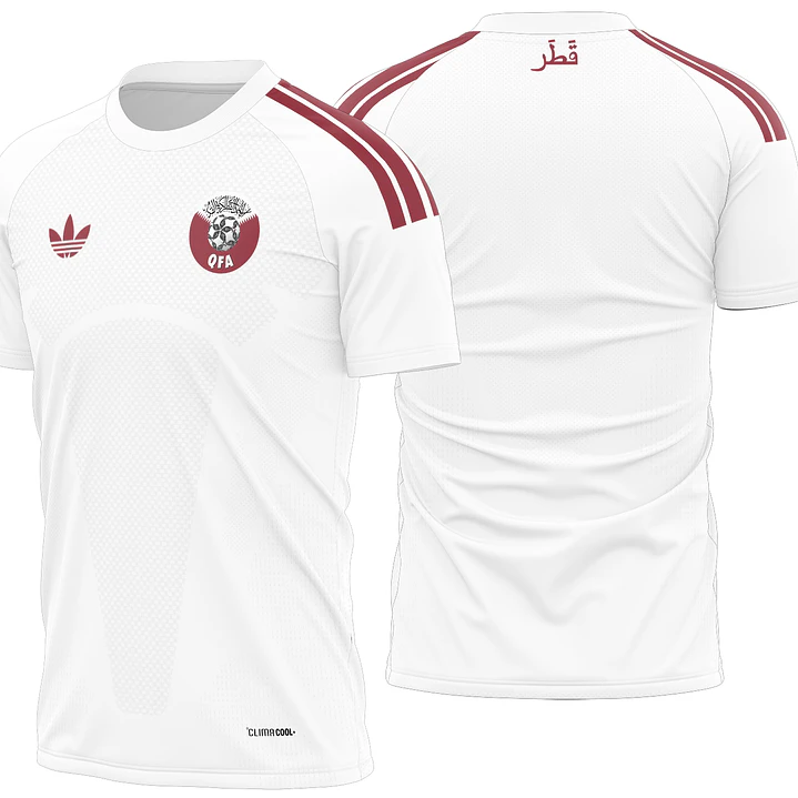 Arte Vetor Camisa Qatar visita 2026 1