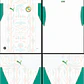 Arte vetor camisa Senegal Titular 2026-28 - Thumbnail 2
