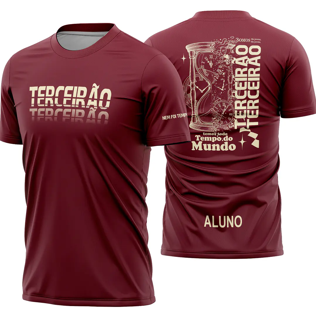 Arte Vetor Camisa Terceirao Tempo perdido Mod-323 1