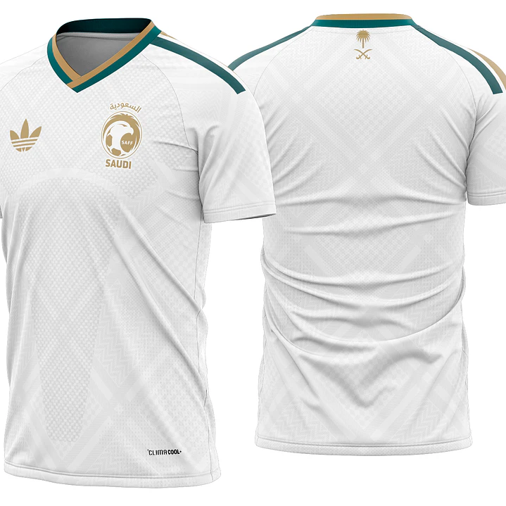 Arte Vetor Camisa Arabia Saudita visita 2026 1