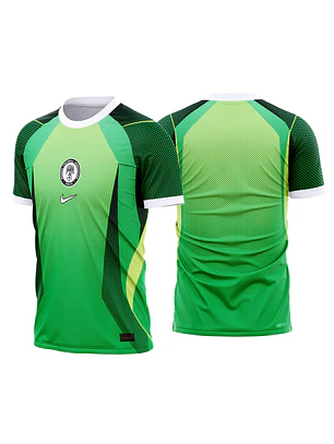 Arte Vetor Camisa Nigeria Titular 2026-28