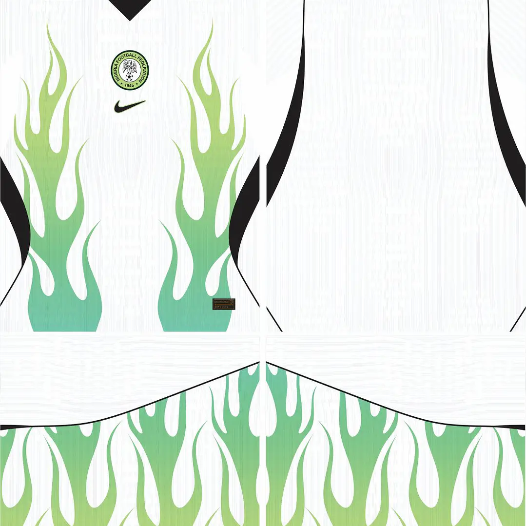 Arte Vetor Camisa Nigeria Reserva 2026-28 2